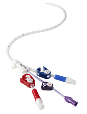 Trio-CT 3-lumen akuuttidialyysikatetri